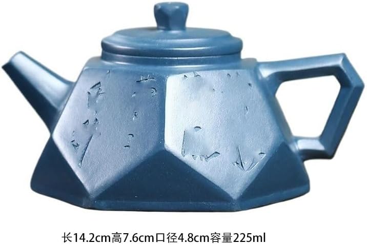 Tea Pots For Loose Tea Chinese Retro Classic Purple Clay Pot Home Office Teapot Retro Style Tea Set Suitable For Most Teas Tea Infuser Pot(B) - Image 2