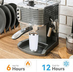 20 oz Tumbler Stainless Steel Tumblers Bulk with Lid Double Wall Insulated Coffee Tumbler Cups for Hot & Cold Drinks Powder Coated Travel Coffee Tumbler Mug Metal (White, 6 pack) - Image 4