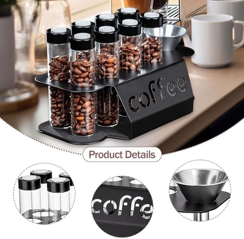 Single Bean Storage Espresso Bean Cellars for Cafe Pantry Shop - Image 3