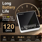 Mini Coffee Scale with Timer, 0.1g/2kg Rechargeable Espresso Scale, 4 Brewing Modes with Auto Tare and Real-Time Brew Ratio, Compact Digital Brewer for Pour-Over, White - Image 2