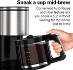 Hamilton Beach 14 Cup Programmable Drip Coffee Maker - Image 6
