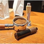 Stainless Steel Coffee Tamper Needles With Base Press-type Powder Collecting Needle Coffee Accessories(Silver) - Image 3