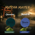 PANSIPTEA Ceremonial Matcha Set, 4 Single-Cultivar Matcha Powder Tins, 80g - Image 4