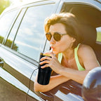 20 oz Tumbler Bulk Stainless Steel Tumblers with Lids and Straws Black - Image 7