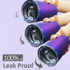 20 oz Tumbler Bulk Stainless Steel Tumblers with Lids and Straws Aurora - Image 5