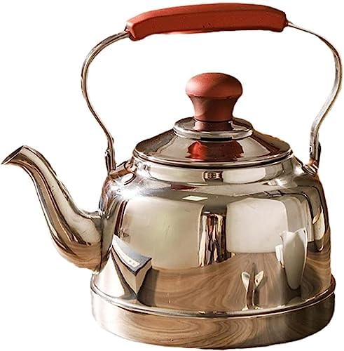 Stove Top Stove Top Kettle Tea Kettle with Tea Drain Kettle Pot Universal Stovetop Kettle Stainless Steel Tea Pots Teapot for Induction Cooker Whistle Kettle Teakettle(C,1L) by Unknown