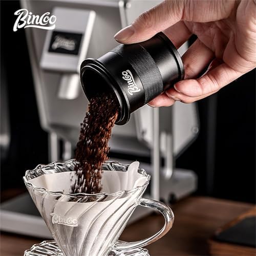 Bincoo 51mm Coffee Dosing Cup - Precision Grounds Dispenser,Espresso Pour-over Measuring Tool,Inverted Aroma Tasting Cup & Anti-Spill Powder Collector, Professional Brewing Accessories Kit - Image 6