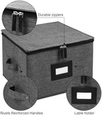 Mayniu 12" Plate Storage containers, Hard Shell Dish Storage Containers - Image 3
