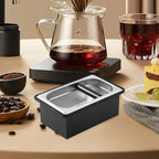 Box Espresso Knock Ground Container Box Accessory Thick Rubber Stainless Steel Build Suitable for, Large - Image 4