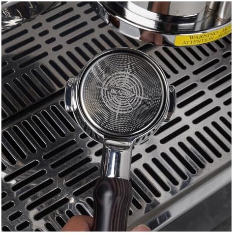 Precision High Extraction Espresso Filter Basket, Stainless Steel Filter Basket for Bottomless Portafilter(Glod 54MM (18g)) - Image 4