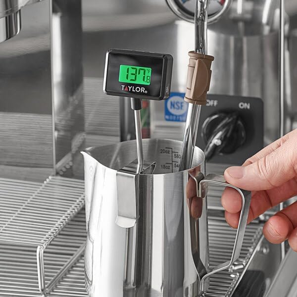 Taylor Digital Frothing Thermocouple Thermometer 0-220°F - Image 2