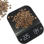 Coffee Scale with Timer, Rechargeable 0.1g Precision, Digital Scale for Espresso & Pour Over Coffee, Black (3kg) - Image 2