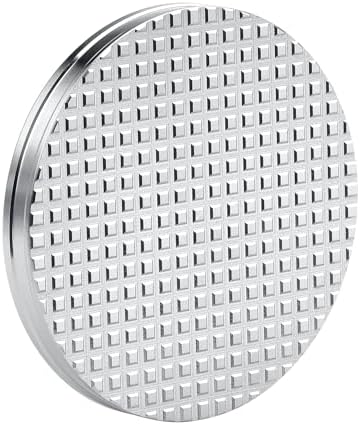Normcore 58.5mm Replacement Tamper Waffle Base, 304 Stainless Steel, Fits Normcore Spring-Loaded Espresso Tampers, Creates Even Extraction Pattern by NORMCORECOFFEETOOLS