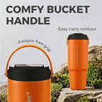 Portable Electric Espresso Maker, 30oz Insulated Stainless Steel Extraction Coffee Cup,Fast Brew with Pressure, Rechargeable, Leak Proof, BPA Free, Ideal for Travel,Commute and Office - Image 5