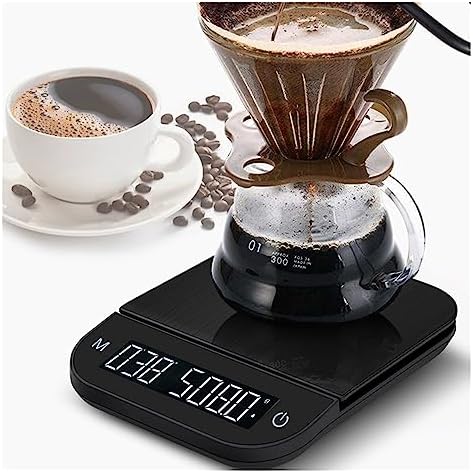 Smart Manual Drip Coffee Scale USB Automatic Timer Portable Electronic for Home Kitchen Scales Tools Accessory - Image 3