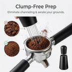 5PCS 58mm Espresso Accessories Kit, Espresso Tamper, WDT Tool, Coffee Distributor, Puck Screen and Dosing Funnel, Fits 58mm Machines and Portafilters - Image 4