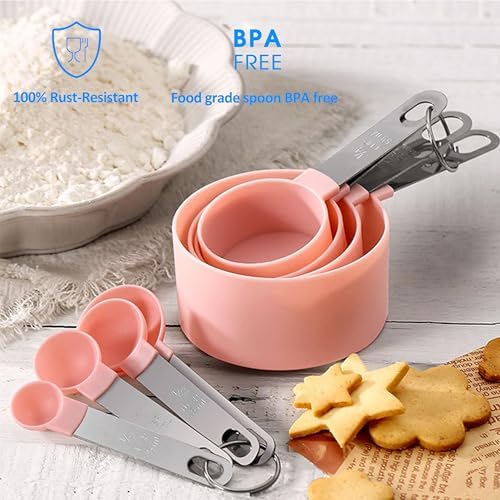 113 fl oz / 2400ml Stainless Steel Vacuum Seal Coffee Canister With Clear Lid,Measuring Spoons Set - Image 3