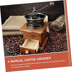 Alipis Fellow Coffee Grinder Manual Hand Crank Burr Mill Bean Grinder for Home Use - Image 3