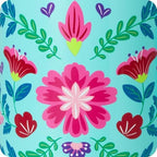 Swig Life 30oz Leakproof To-Go Tumbler with Handle, Flora Azul - Image 2
