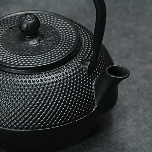 Iron Cast Teapot Tea Maker Tea Set with Stainless Steel Infuser Cast Iron Teapot Tea Kettle Tea Infuser Pot Household Indoor - Image 6