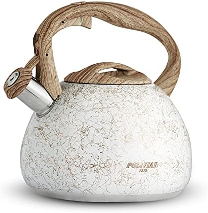 POLIVIAR Tea Kettle, 2.7 Quart, Iron Grey by POLIVIAR7379