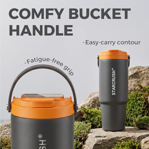 Portable Electric Espresso Maker, 30oz Insulated Stainless Steel Extraction Coffee Cup,Fast Brew with Pressure, Rechargeable, Leak Proof, BPA Free, Ideal for Travel,Commute and Office - Image 3