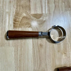 8g/18g/22g Basket 58mm Bottomless Portafilter Solid Wood Handle，Compatible For Breville，BES900/BES920/BES980 Barista Accessory(A Rosewood,With 124 cup basket) - Image 5