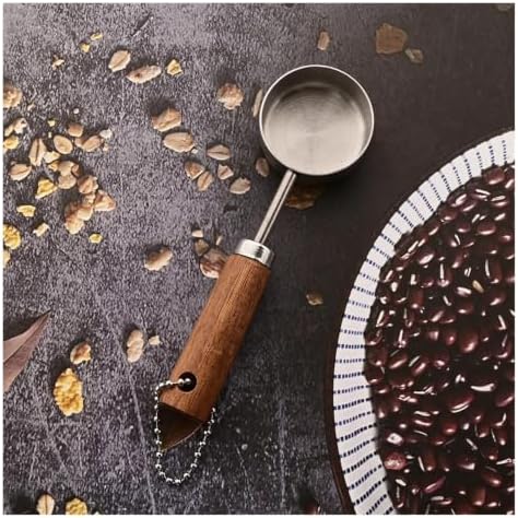 1/4/8Pcs Stainless Steel Measuring Cup Spoon Set with Wooden Handle - Image 6
