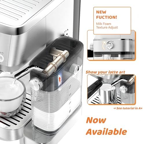 MAttinata 1633 Espresso Machine, Cappuccino Machine with Auto Milk Frother - Image 3