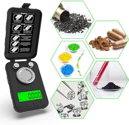 MAXUS Reloading Scale 50g/0.001g with Powder Trickler and 3 Backlight Modes - Image 7