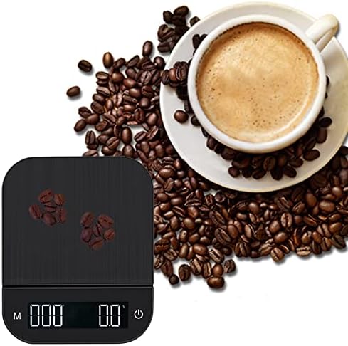 3kg Drip Coffee Scale with Timer, Portable LCD Display - Image 2