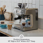 Breville BES880BTR Barista Touch Espresso Machine, Black Truffle - Image 3