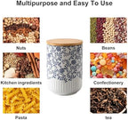 2 Pcs 36/18 oz Ceramic Canisters Sets for Kitchen - Image 5