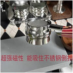 58MM Espresso Dosing Ring Portafilter Funnel Funnel Stainless Steel Metal - Image 6
