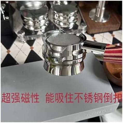 58MM Espresso Dosing Ring Portafilter Funnel Funnel Stainless Steel Metal - Image 6