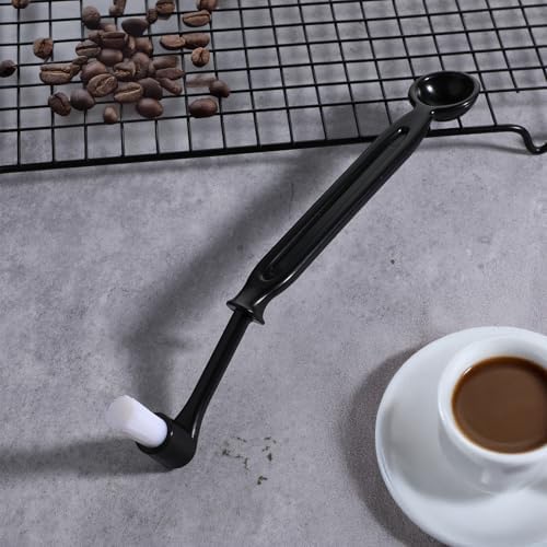 Espresso Machine Cleaning Brush Kit 2 Pieces Coffee Cleaning Brush with Spoon for Coffee Grinder - Image 4