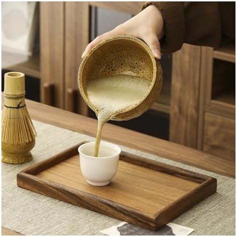 1set Of Matcha Ceramic Set, Including Kiln Transformation Bowl, Whisk(White) - Image 6