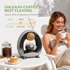 Pods and Grounds Single Serve Coffee Maker,Brew in 1 minute - Image 5