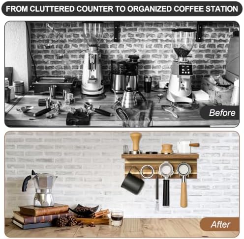 Espresso Accessories Wall Mounted Organizer Station - Image 4