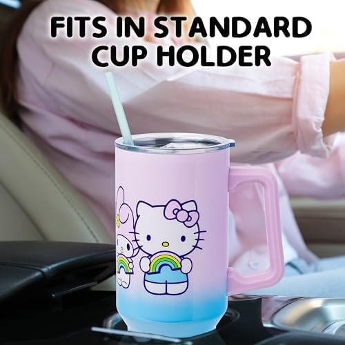 Silver Buffalo Sanrio Hello Kitty and Friends Stainless Steel Tumbler, 40oz - Image 5