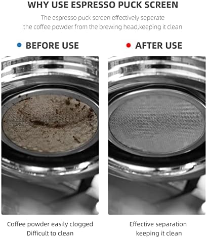 53mm Espresso Puck Screen& WDT Tool Adjustable Range - Image 3