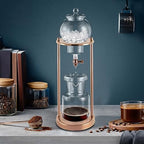 Gold Iced Coffee Dripper Cold Brew Drip Coffee Machine Ice Coffee Dripper 600ml - Image 5