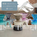 HARIO V60 Color Brew VCSD-01-20CP-MB Hand Drip Set, Heat Resistant Glass Server, Measuring Spoon, 40 Sheets Paper, Recipe Book Included, Mint Breeze VCSD-01-20CP-MB - Image 3