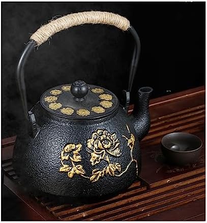 Cast Iron Teapot Set Japanese Style Tetsubin Tea Kettle,Stove - Image 3