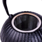 KYUSAR Japanese Cast Iron Teapot Chinese Teapot Japanese Cast Iron Teapot Tea Kettle Tea Pot 550ML Tea Pots for Home Kitchen Tetsubin Tea Pot - Image 2