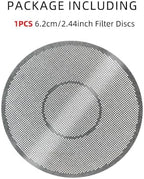 Metal Coffee Filter Disc Premium Filter Compatible With AeroPress Aero Press Original Go & Clear Coffee Maker(1PCS Filter Mesh) - Image 2