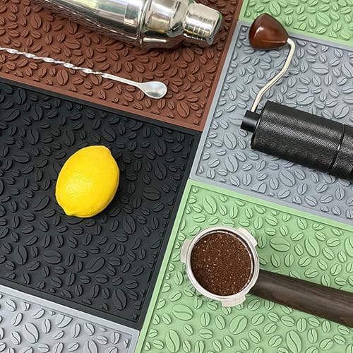 Premium Silicone Coffee Tamper Mats with Nonslip Base and Drainage Design for Homes Kitchen and Cafes Use - Image 7