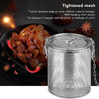 Tea Infuser, Stainless Steel Seasoning Strainer with Tea Basket and Lid Tea Strainers for Loose Tea Mesh Microporous Filtration Spice Infuser for Brew Tea, Spices & Seasonings (3.2L) - Image 4
