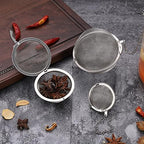 Tea Filters Stainless Steel Filter Ball Reusable Rotary net Herbal Ball Tea Seasoning Filter Tea Leakage Accessories Kitchen Gadgets - Image 4