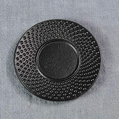 tetsubin workshop japanese cast iron kettle fitting Polka Dot Hobnail teacup and saucer - Image 7